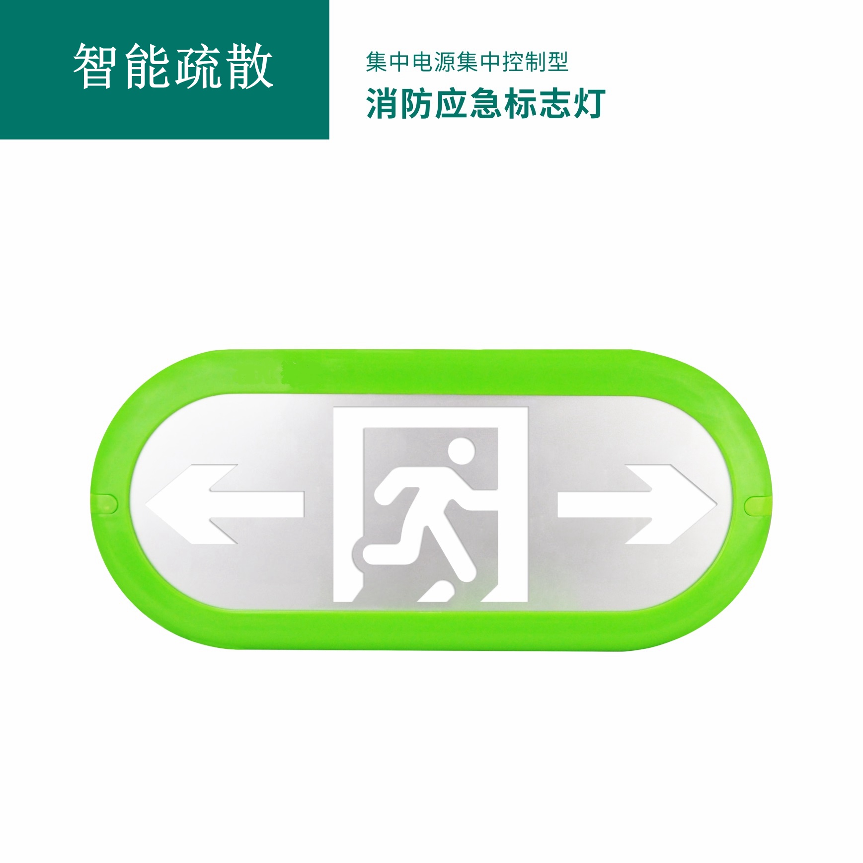 集中电源集中控制型消防应急标志灯具 GB-BLJC-1LROEI0.4W-S2009B