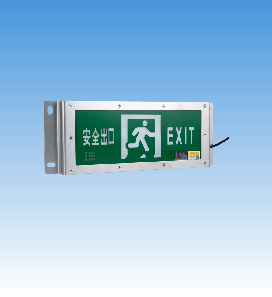 IP67防水应急照明灯,嵌入壁挂标志灯 220伏